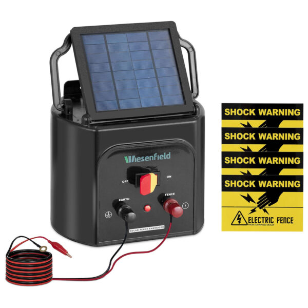 Elektryzator pastuch solarny do ogrodzeń elektrycznych do 15 km 0.8 J 1 10280071 1