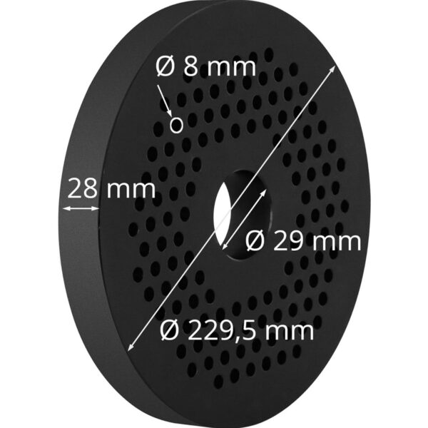 Matryca sitko do pelletu pelleciarki WIE-PM-2000 śr. 8 mm 4 10280149 4