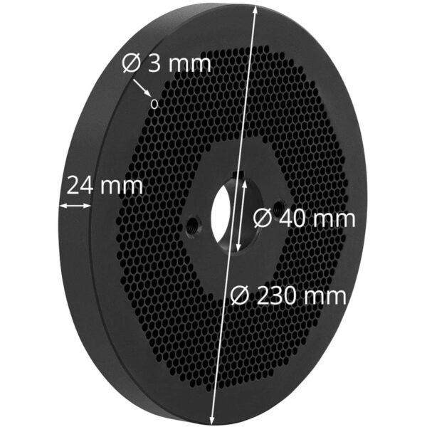 Matryca sitko do pelletu pelleciarki WIE-PM-3000 śr. 3 mm 4 10280159 4