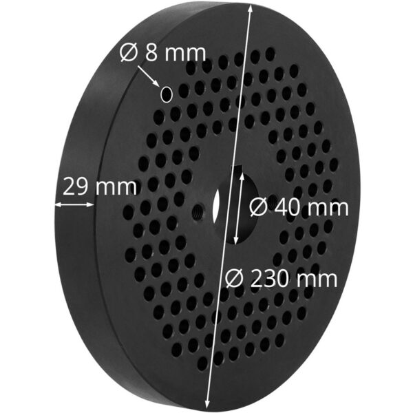 Matryca sitko do pelletu pelleciarki WIE-PM-3000 śr. 8 mm 4 10280162 4