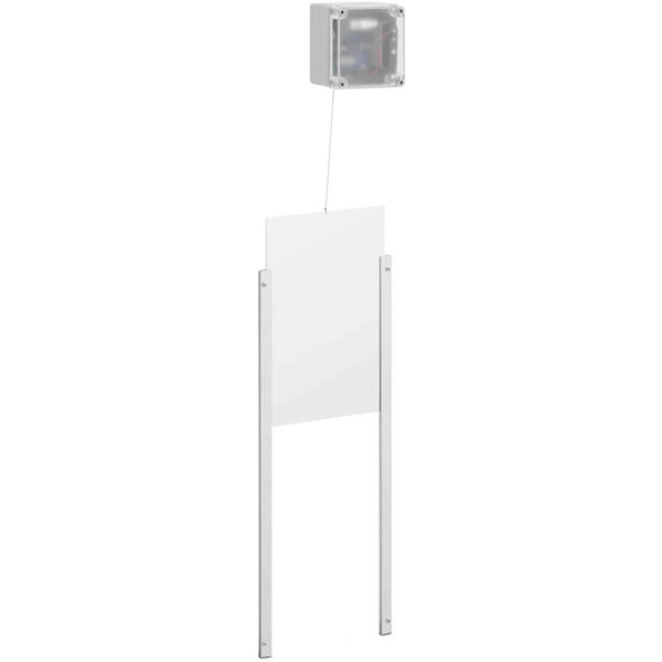 Automatyczna klapa drzwi do kurnika z czujnikiem światła zasilaniem bateryjnym LCD 1 10280183 1