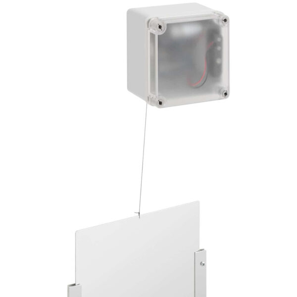 Automatyczna klapa drzwi do kurnika z czujnikiem światła zasilaniem bateryjnym LCD 3 10280183 3