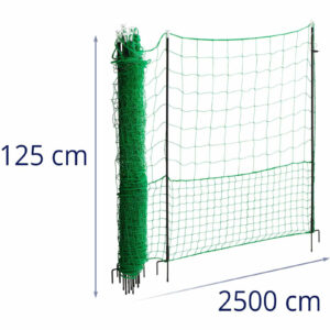 Siatka ogrodzenie ochronne hodowlane dla kur drobiu 1,25 x 25 m 17 Siatka ogrodzenie ochronne hodowlane dla kur drobiu 1,25 x 25 m - obrazek 9