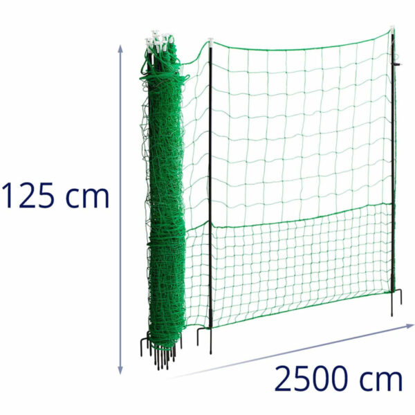 Siatka ogrodzenie ochronne hodowlane dla kur drobiu 1,25 x 25 m 8 10280304 8