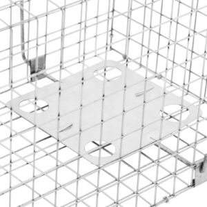 Żywołapka pułapka na kuny szczury i inne zwierzęta 82 x 26 x 26 cm oczka 25 x 25 mm 8 Żywołapka pułapka na kuny szczury i inne zwierzęta 82 x 26 x 26 cm oczka 25 x 25 mm - obrazek 3