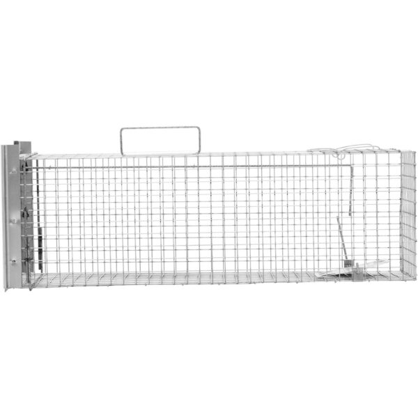 Żywołapka pułapka na kuny szczury i inne zwierzęta 82 x 26 x 26 cm oczka 25 x 25 mm 4 10280322 4