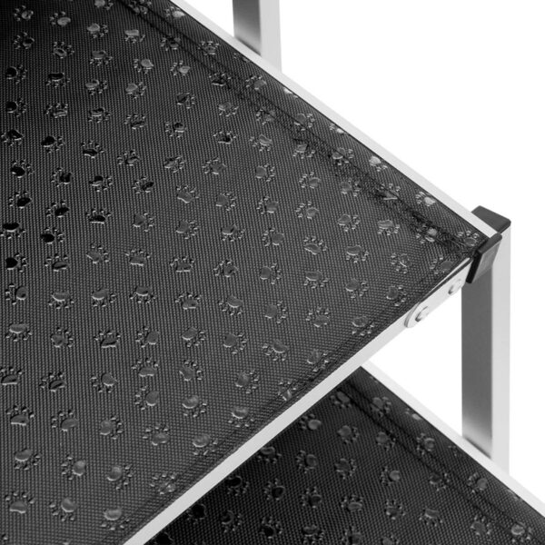Schody dla psa do samochodu składane aluminiowe wys. 81 cm do 68 kg - 5 stopni 4 10280387 4