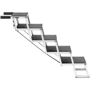 Schody dla psa do samochodu składane aluminiowe wys. 81 cm do 68 kg - 5 stopni 12 Schody dla psa do samochodu składane aluminiowe wys. 81 cm do 68 kg - 5 stopni - obrazek 6