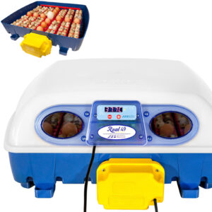 Inkubator klujnik do 49 jaj automatyczny z dozownikiem wody profesjonalny 150 W 6 Inkubator klujnik do 49 jaj automatyczny z dozownikiem wody profesjonalny 150 W - obrazek 1