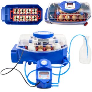 Inkubator klujnik do 8 jaj automatyczny z systemem nawilżania profesjonalny 50 W 6 Inkubator klujnik do 8 jaj automatyczny z systemem nawilżania profesjonalny 50 W - obrazek 1