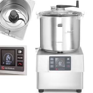 Kuter emulgator KE-8V do rozdrabniania siekania mielenia 8 l 3000 obr. / min 1500 W - Sammic 1050853 7 Kuter emulgator KE-8V do rozdrabniania siekania mielenia 8 l 3000 obr. / min 1500 W - Sammic 1050853 - obrazek 1