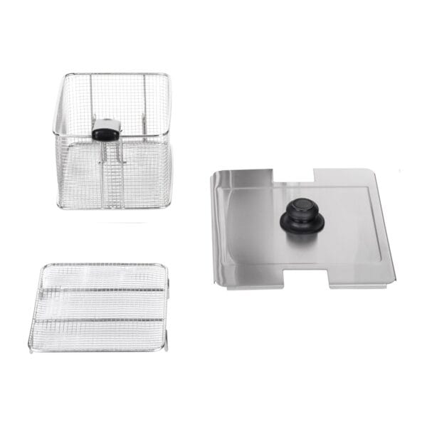 Frytownica elektryczna z kranem spustowym termostat EGO 8L 3 1152 4