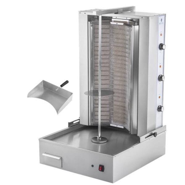 Opiekacz piec do kebaba gyrosa elektryczny 400V 6kW 1 1228 opiekacz piec do kebaba gyrosa elektryczny 400v 6kw