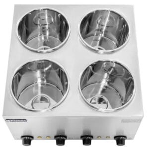 Bemar elektryczny podgrzewacz do zupy 600W 230V 4 x 3.8L 13 Bemar elektryczny podgrzewacz do zupy 600W 230V 4 x 3.8L - obrazek 5