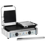 1335 kontakt grill kontaktowy dwustronny podwojny gladki 3600w 230v royal catering