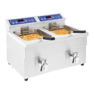Frytownica frytkownica podwójna indukcyjna 7000W 230V Royal Catering 2x 10L 14 Frytownica frytkownica podwójna indukcyjna 7000W 230V Royal Catering 2x 10L - obrazek 4