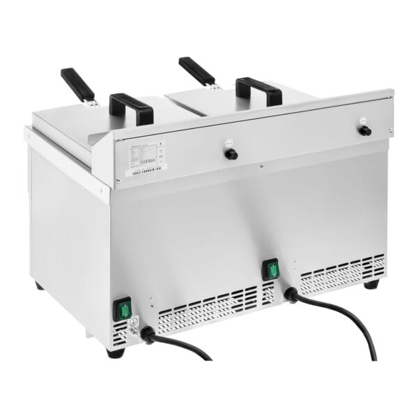 Frytownica frytkownica podwójna indukcyjna 7000W 230V Royal Catering 2x 10L 6 1343 5