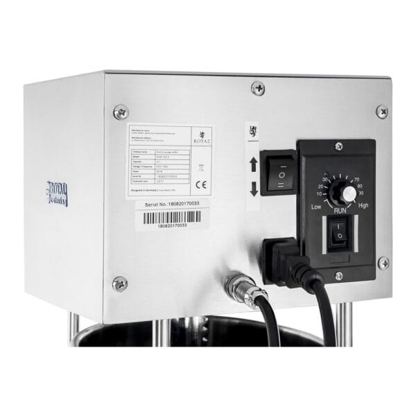 Napełniacz nadziewarka do kiełbasy elektryczny z silnikiem Royal Catering + 4 lejki 15L 5 1348 5