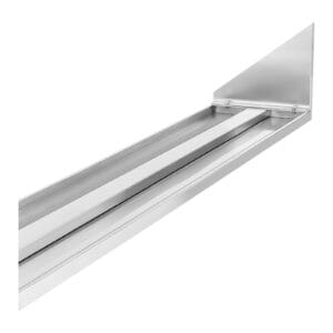 Półka ścienna wisząca stalowa nierdzewna pojedyncza 150cm 11 Półka ścienna wisząca stalowa nierdzewna pojedyncza 150cm - obrazek 5