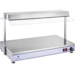 Elektryczna płyta taca grzewcza kompaktowa 3 lampy halogenowe 1550W 230V 6 Elektryczna płyta taca grzewcza kompaktowa 3 lampy halogenowe 1550W 230V - obrazek 2