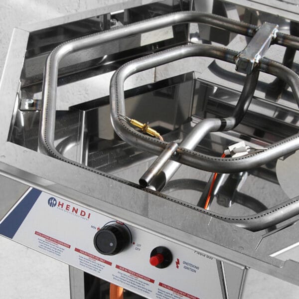 Grill gazowy do patelni FIESTA-800 7000W - Hendi 146804 3 146002 2
