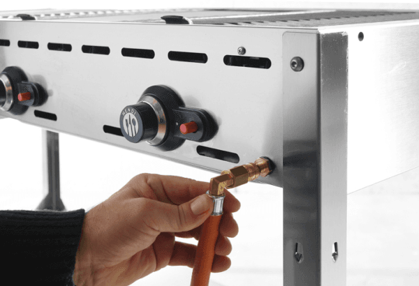 Grill gazowy ""Green Fire"" 4 palniki 22kW mobilny - Hendi 149614 2 149614 2