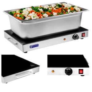 Płyta taca grzewcza stołowa gastronomiczna GN 1/1 Royal Catering 6 Płyta taca grzewcza stołowa gastronomiczna GN 1/1 Royal Catering - obrazek 1