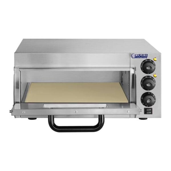 Piec do pizzy 1x40cm jednokomorowy 2000W 230V Timer 120min Royal Catering 2 1570 3
