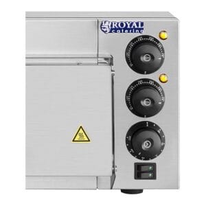 Piec do pizzy 1x40cm jednokomorowy 2000W 230V Timer 120min Royal Catering 13 Piec do pizzy 1x40cm jednokomorowy 2000W 230V Timer 120min Royal Catering - obrazek 6