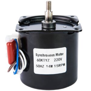 Silnik krokowy do maszyny do popcornu Royal Catering 230V 14W 15RPM 60KTYZ 5 Silnik krokowy do maszyny do popcornu Royal Catering 230V 14W 15RPM 60KTYZ - obrazek 1