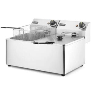 Frytownica gastronomiczna podwójna Kitchen Line 7kW 230V 2 x 8L - Hendi 205839 5 Frytownica gastronomiczna podwójna Kitchen Line 7kW 230V 2 x 8L - Hendi 205839 - obrazek 3