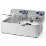 205853 frytownica frytkownica podwojna blue line 230v 2x3300w 2x6l