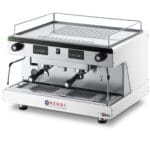 208939 ekspres kolbowy do kawy top line by wega 2 grupowy elektroniczny bialy 3 7kw