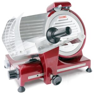 Krajalnica do wędlin sera elektryczna Profi Line RED EDITION 250 mm 320 W - Hendi 210086 6 Krajalnica do wędlin sera elektryczna Profi Line RED EDITION 250 mm 320 W - Hendi 210086 - obrazek 1