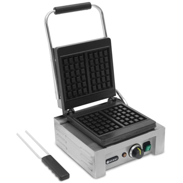 Gofrownica profesjonalna na 2 gofry prostokątne 1.5kW - Hendi 212103 1 212103 1