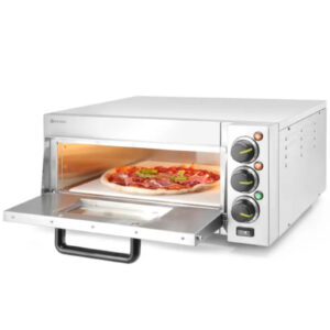 Piec do pizzy jednokomorowy na 1 dużą pizzę 2000 W 230 V - Hendi 220290 - obrazek 3