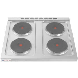 Kuchnia elektryczna wolnostojąca na podstawie stalowej 4 x 2.6kW szer. 80cm 5 Kuchnia elektryczna wolnostojąca na podstawie stalowej 4 x 2.6kW szer. 80cm - obrazek 3