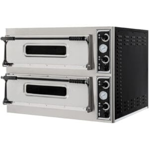 Piec do pizzy podwójny Basic XXL 66 12 pizz 18000 W - Hendi 226995 1 Piec do pizzy podwójny Basic XXL 66 12 pizz 18000 W - Hendi 226995 - obrazek 1