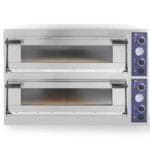 227268 piec do pizzy i ciasta trays 44 drzwiczki przeszklone blachy piekarnicze 60x40cm 13 8kw 8 pizz sr 40cm