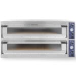 227350 piec do pizzy i ciasta trays 66l drzwiczki przeszklone blachy piekarnicze 60x40cm 20 4kw 12 pizz sr 40cm