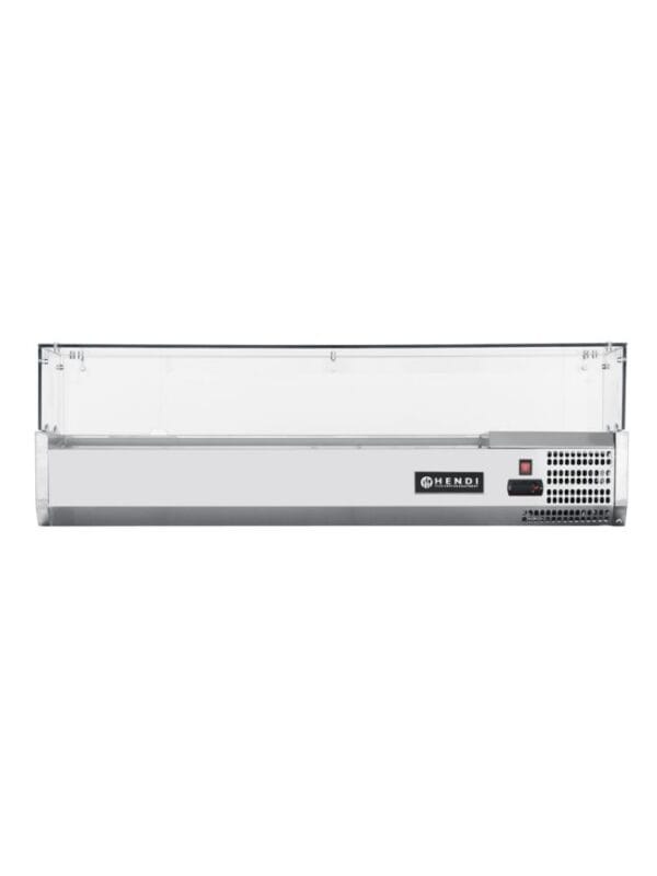 Nadstawa z witryną chłodniczą 4 x GN 1/3 szer. 120cm - Hendi 232965 1 232965 2