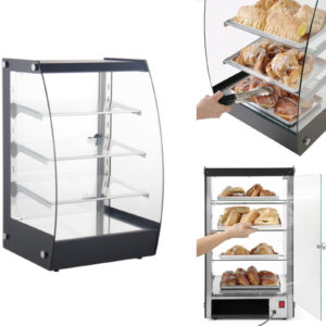 Witryna neutralna samoobsługowa do prezentacji i wydawania potraw LED szer. 415mm 6 Witryna neutralna samoobsługowa do prezentacji i wydawania potraw LED szer. 415mm - obrazek 1
