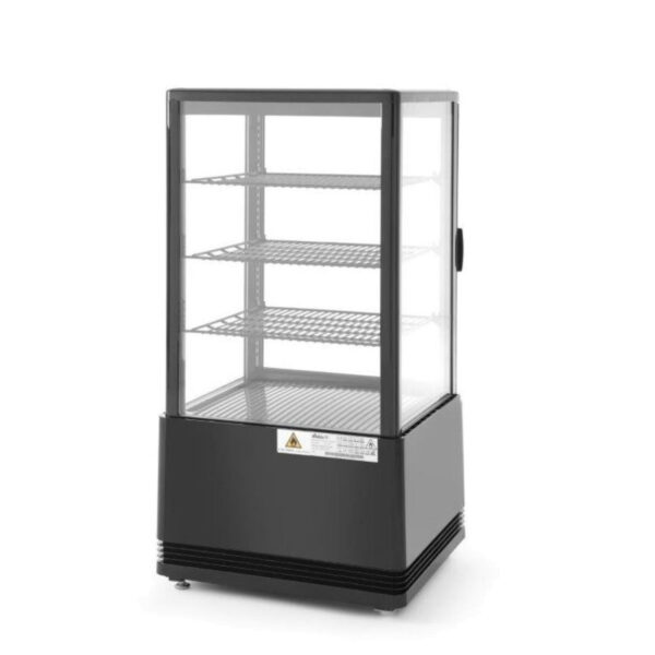 Witryna chłodnicza cukiernicza 3 półki 68L LED - czarna 3 233238 3