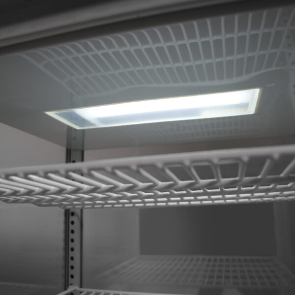 Witryna chłodnicza cukiernicza 3 półki 68L LED - czarna 4 233238 4