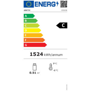 Witryna chłodnicza cukiernicza 3 półki 68L LED - czarna 11 Witryna chłodnicza cukiernicza 3 półki 68L LED - czarna - obrazek 6