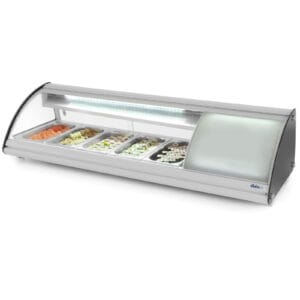 Witryna chłodnicza ekspozycyjna do sushi 5x GN 1/3 ARKTIC Hendi 233757 6 Witryna chłodnicza ekspozycyjna do sushi 5x GN 1/3 ARKTIC Hendi 233757 - obrazek 1