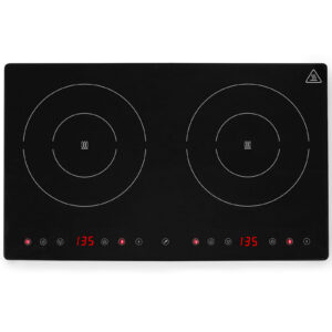 Kuchenka indukcyjna nastawna z panelem dotykowym 2 pola grzewcze Black Line śr. 22 cm 3500 W - Hendi 239414 5 Kuchenka indukcyjna nastawna z panelem dotykowym 2 pola grzewcze Black Line śr. 22 cm 3500 W - Hendi 239414 - obrazek 3