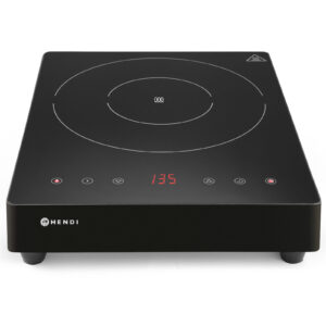 Kuchenka indukcyjna przenośna z panelem dotykowym 1 pole grzewcze Black Line śr. 28 cm 3500 W - Hendi 239421 1 Kuchenka indukcyjna przenośna z panelem dotykowym 1 pole grzewcze Black Line śr. 28 cm 3500 W - Hendi 239421 - obrazek 1