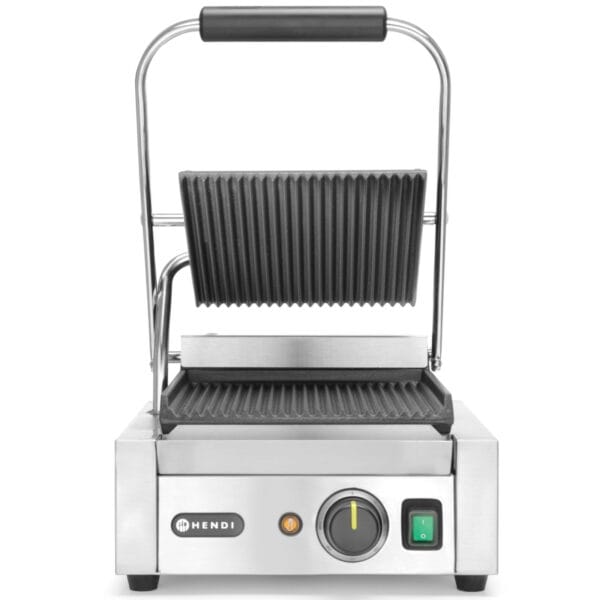 Kontakt grill kontaktowy ryflowany pojedynczy 1800W - Hendi 263501 3 263501 4