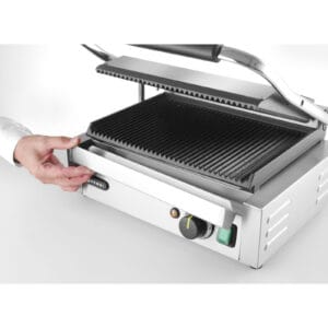 Kontakt grill kontaktowy PANINI ryflowany 2200W - Hendi 263655 19 Kontakt grill kontaktowy PANINI ryflowany 2200W - Hendi 263655 - obrazek 10